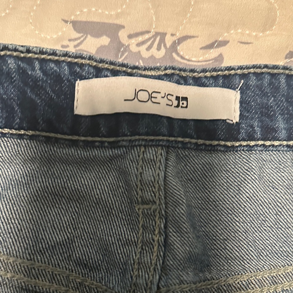 Joe's Jeans Blue Jean Shorts With Raw Hem. - Picture 5 of 5